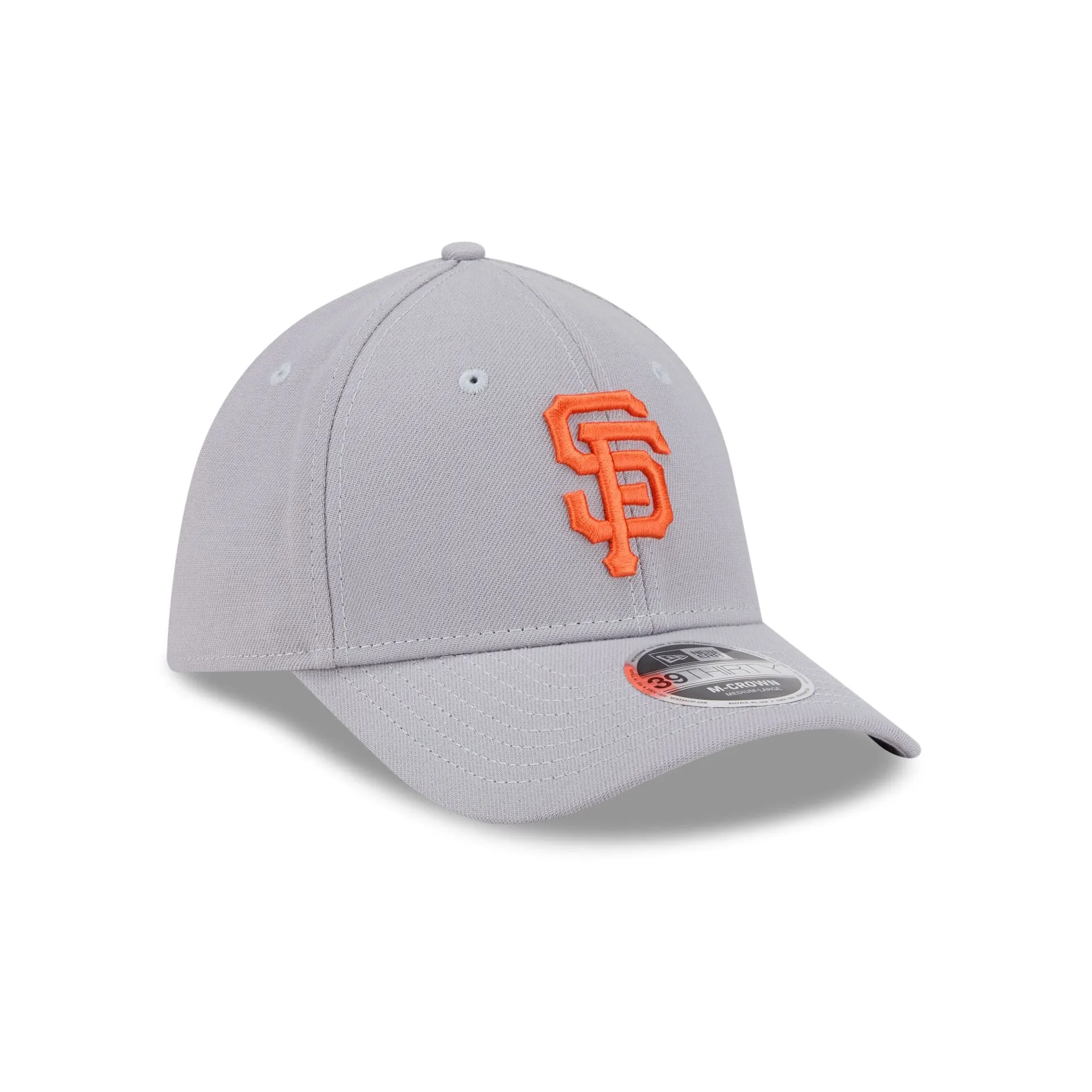 San Francisco Giants Gray 39THIRTY M-Crown Stretch Fit Hat sold by New Era product image thumbnail 3