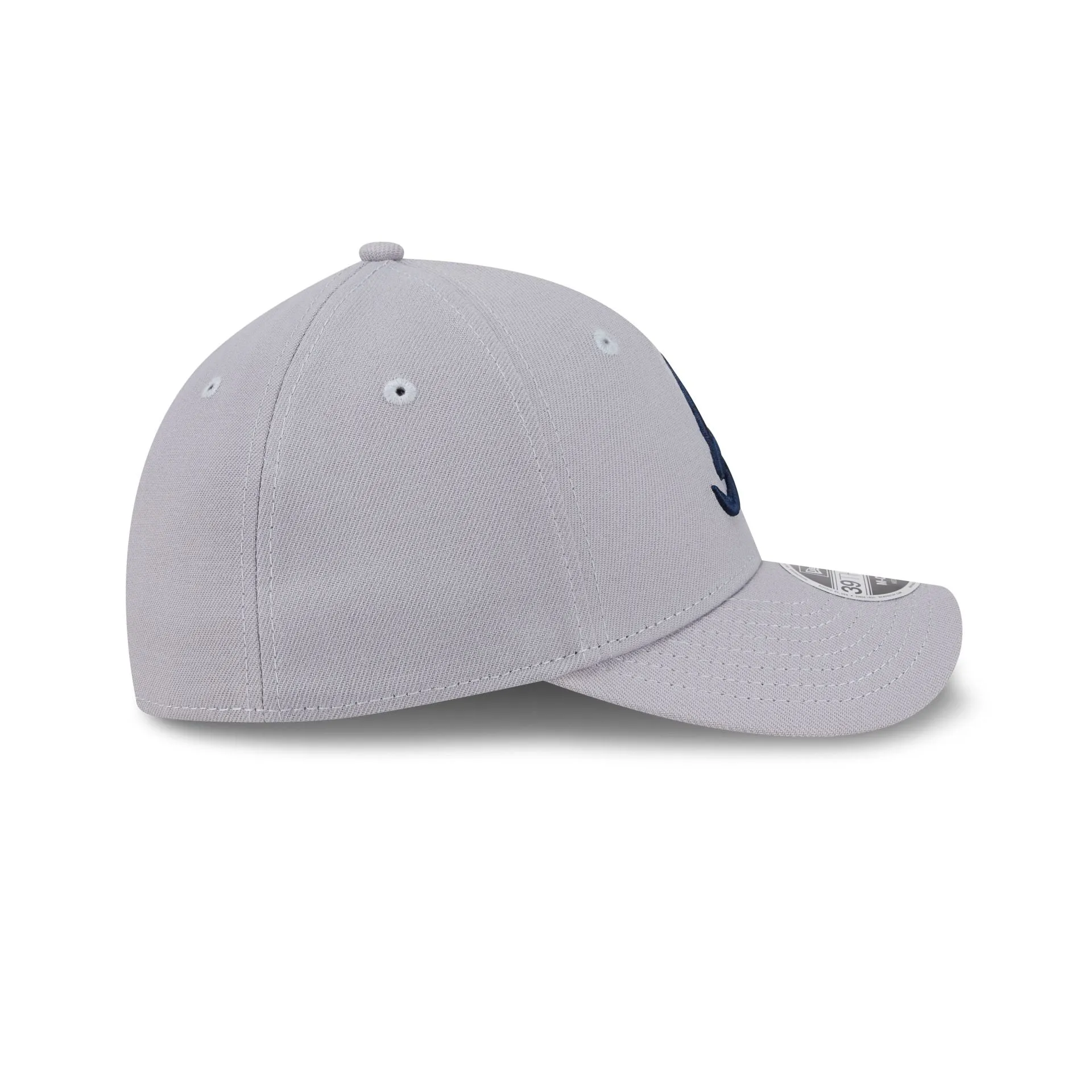 Atlanta Braves Gray 39THIRTY M-Crown Stretch Fit Hat sold by New Era product image thumbnail 5