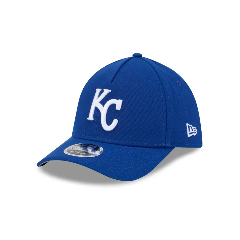 Kansas City Royals 39THIRTY M-Crown A-Frame Stretch Fit Hat sold by New Era