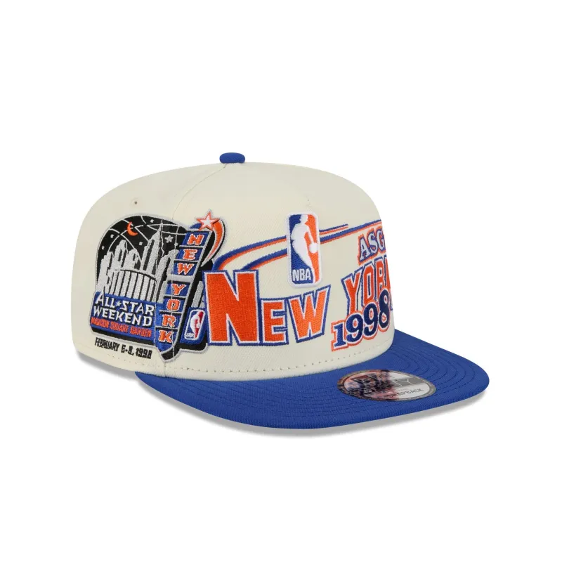 New York Knicks Hardwood Classics 1998 All-Star Game 9FIFTY A-Frame Snapback Hat sold by New Era
