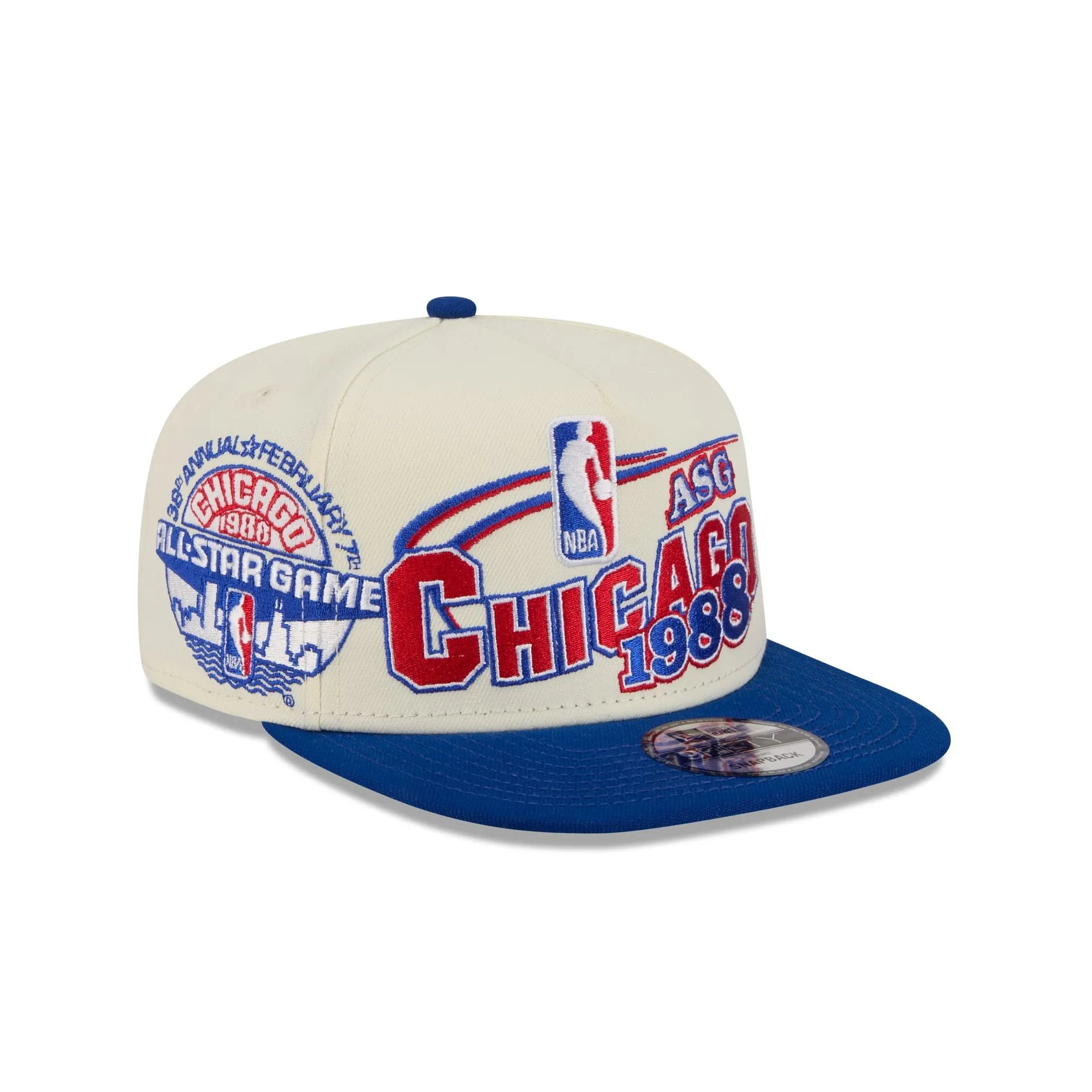 Chicago Bulls Hardwood Classics 1988 All-Star Game 9FIFTY A-Frame Snapback Hat sold by New Era