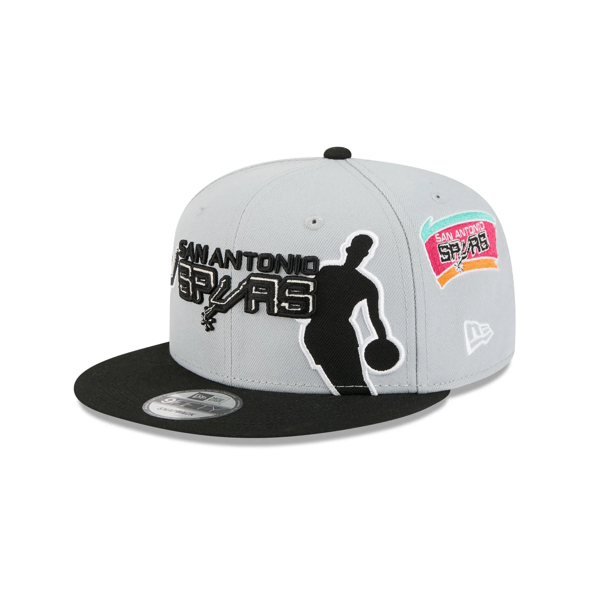 San Antonio Spurs Hardwood Classics All-Star Game 9FIFTY Snapback Hat sold by New Era product image thumbnail 3