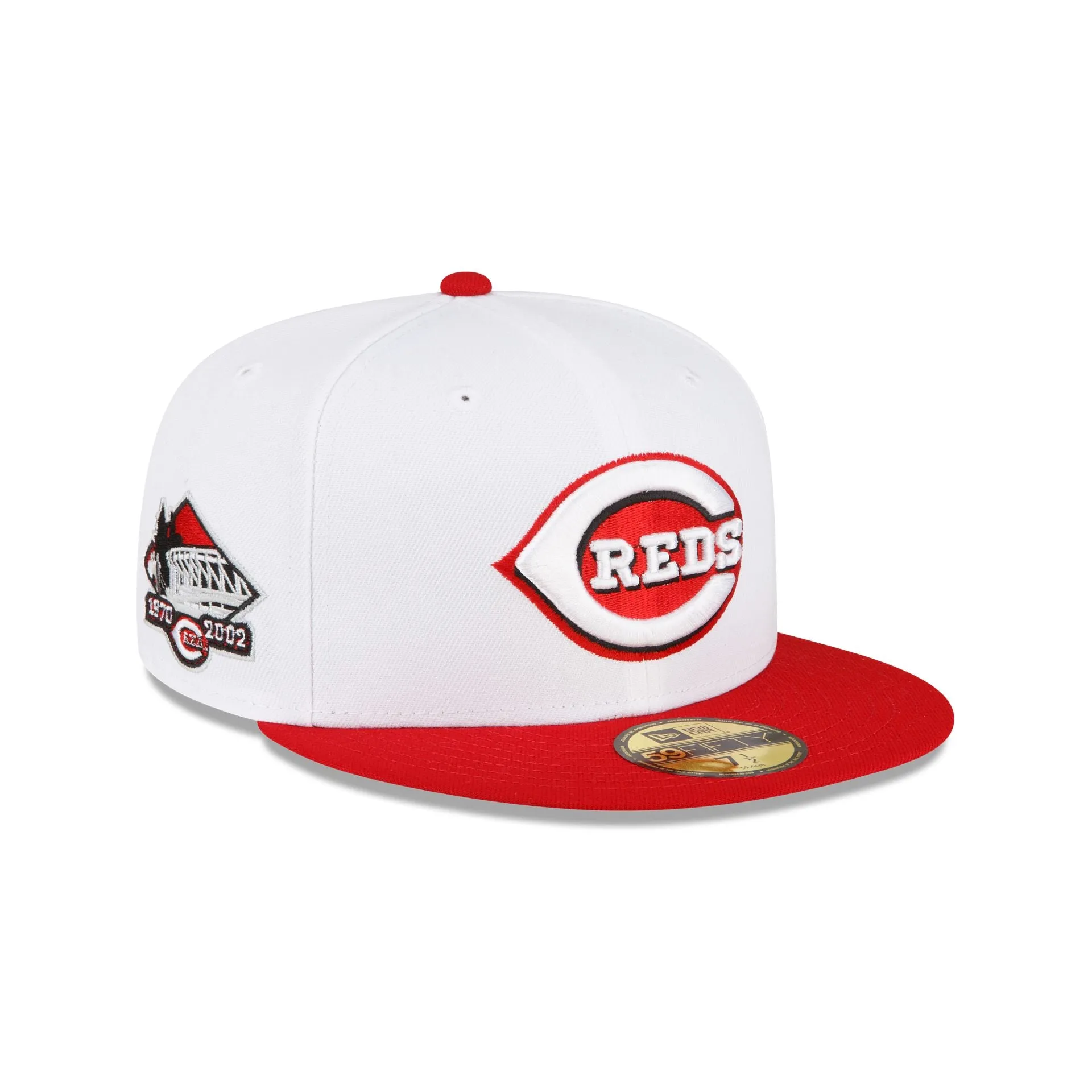 Cincinnati Reds Home 59FIFTY Fitted Hat sold by New Era