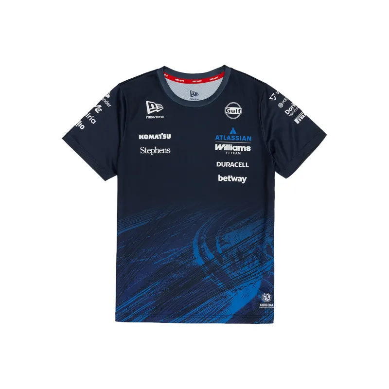 Atlassian Williams F1 Team Team Line Tech Women's T-Shirt made by New Era