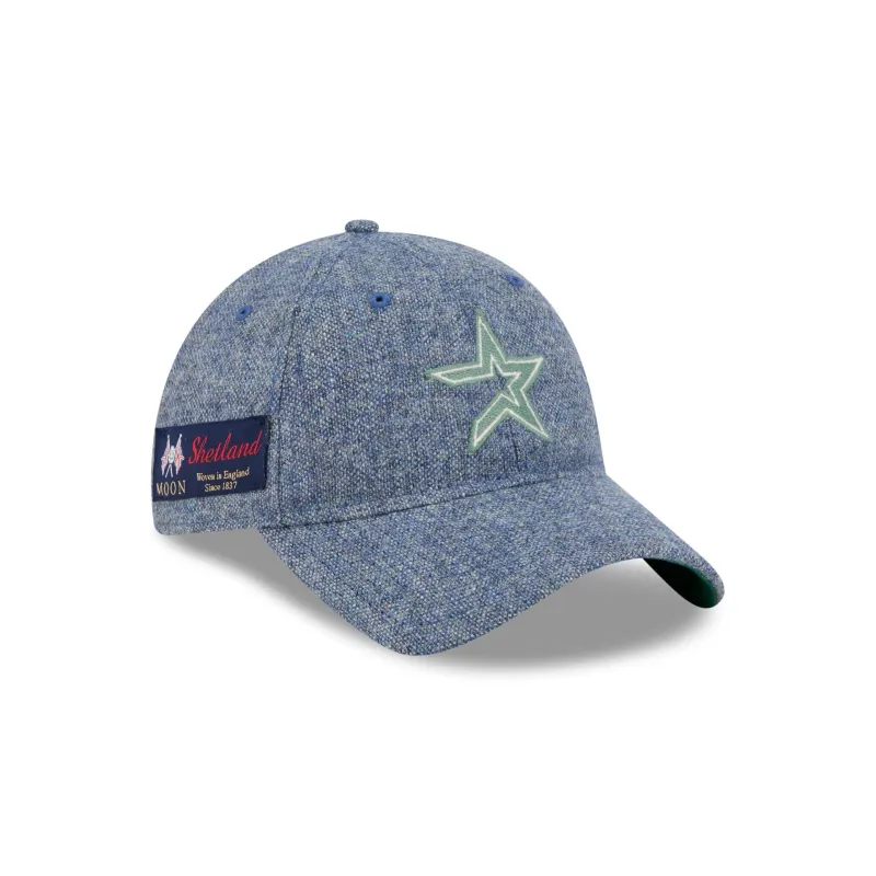 Houston Astros Light Royal Shetland Moon 9TWENTY Adjustable Hat sold by New Era