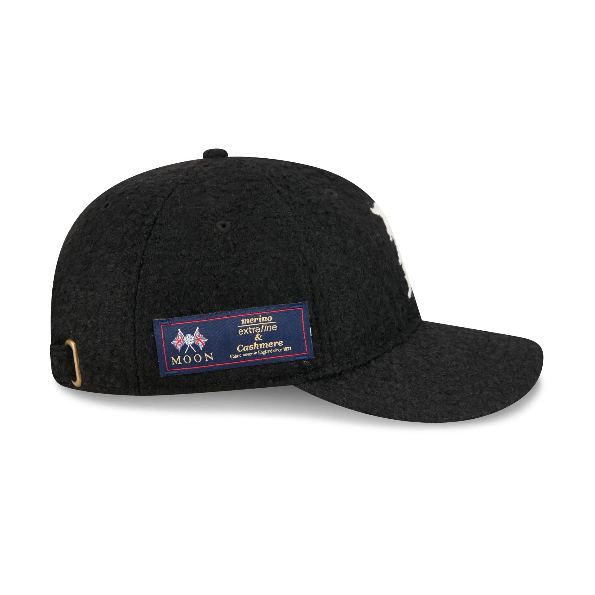 Philadelphia Phillies Navy Merino & Cashmere Moon Retro Crown 9FIFTY Adjustable Hat sold by New Era product image thumbnail 4