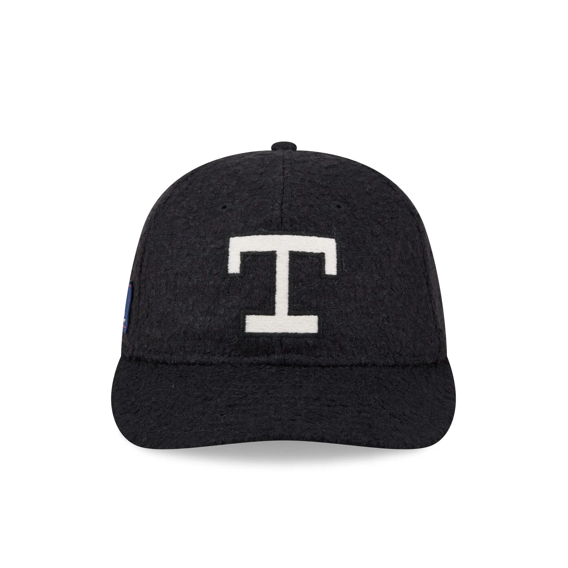 Texas Rangers Navy Merino & Cashmere Moon Retro Crown 9FIFTY Adjustable Hat sold by New Era product image thumbnail 2