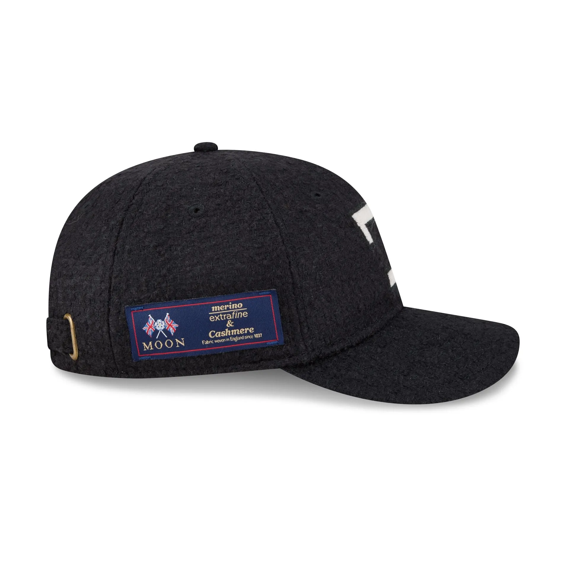 Texas Rangers Navy Merino & Cashmere Moon Retro Crown 9FIFTY Adjustable Hat sold by New Era product image thumbnail 4