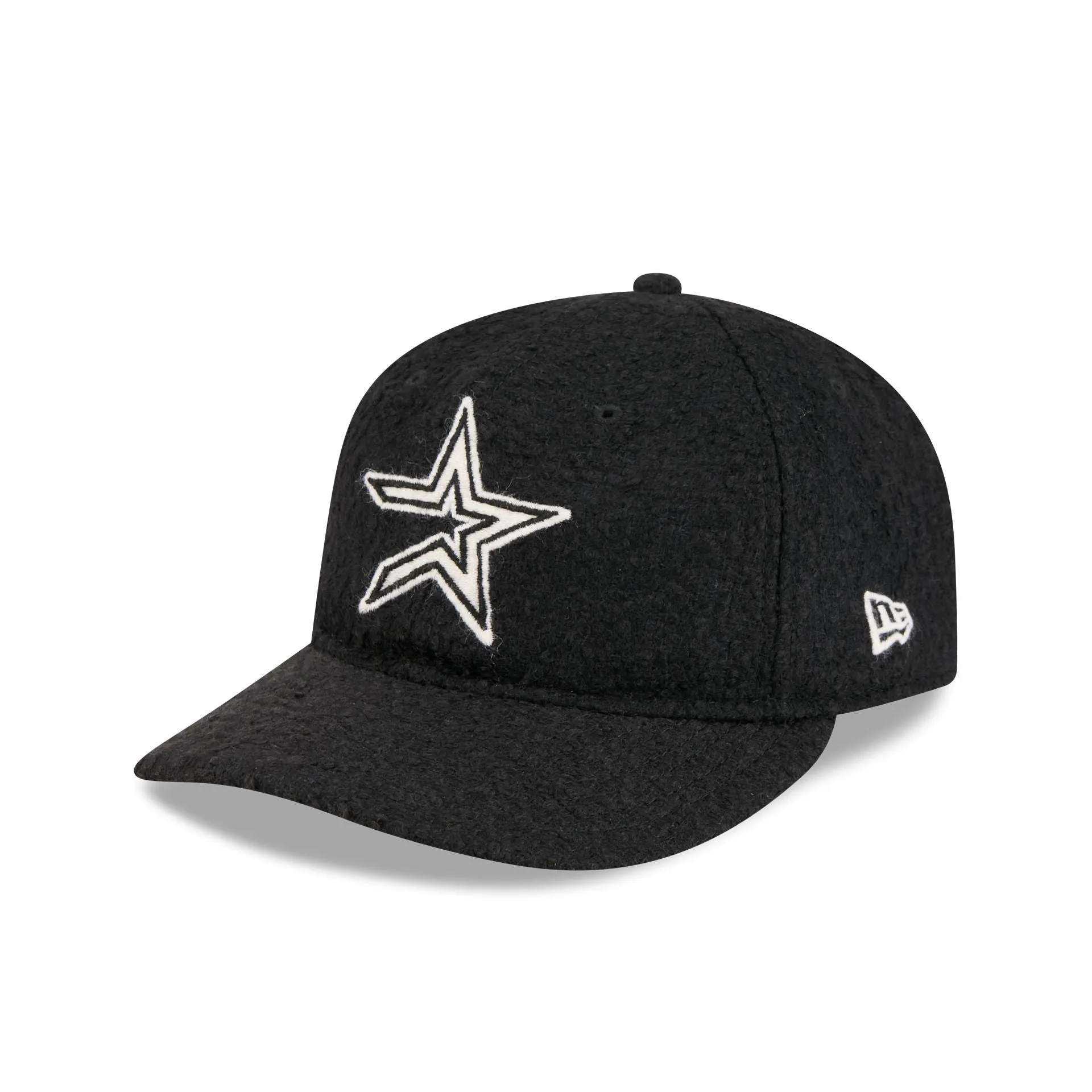 Houston Astros Navy Merino & Cashmere Moon Retro Crown 9FIFTY Adjustable Hat sold by New Era product image thumbnail 3