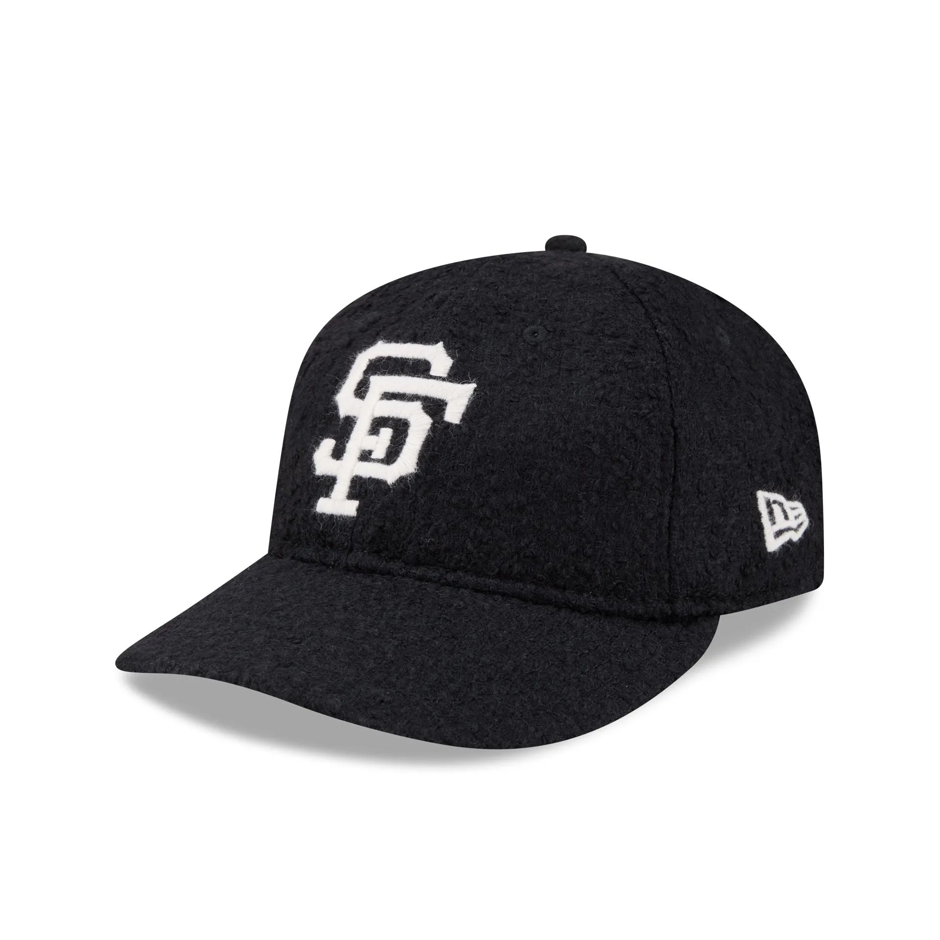 San Francisco Giants Navy Merino & Cashmere Moon Retro Crown 9FIFTY Adjustable Hat sold by New Era product image thumbnail 3