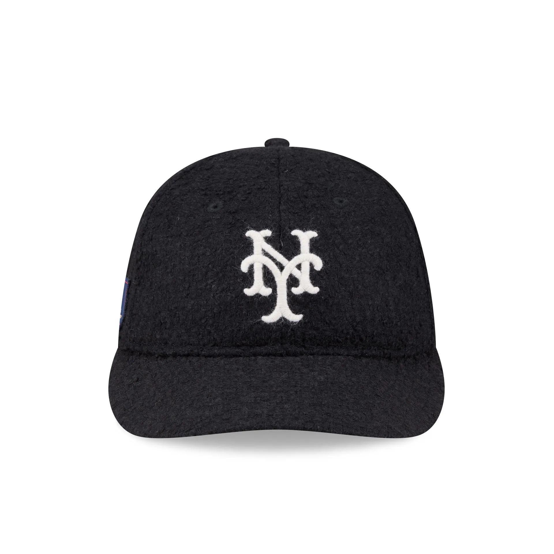 New York Mets Navy Merino & Cashmere Moon Retro Crown 9FIFTY Adjustable Hat sold by New Era product image thumbnail 2