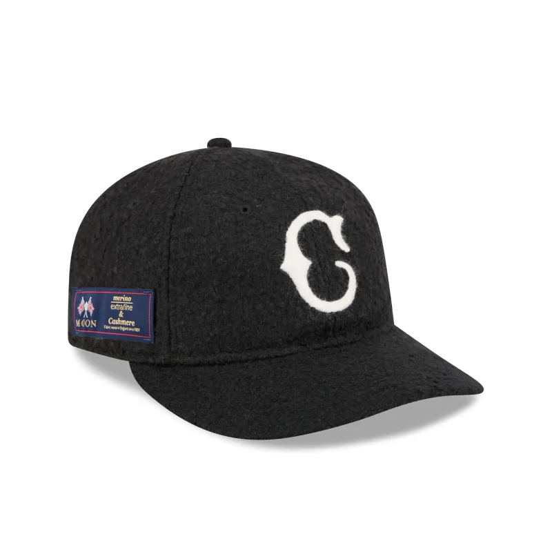 Cincinnati Reds Navy Merino & Cashmere Moon Retro Crown 9FIFTY Adjustable Hat sold by New Era