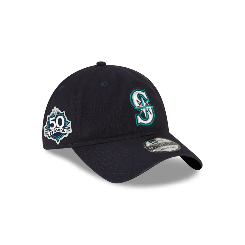 Seattle Mariners 50th Anniversary 9TWENTY Adjustable Hat sold by New Era