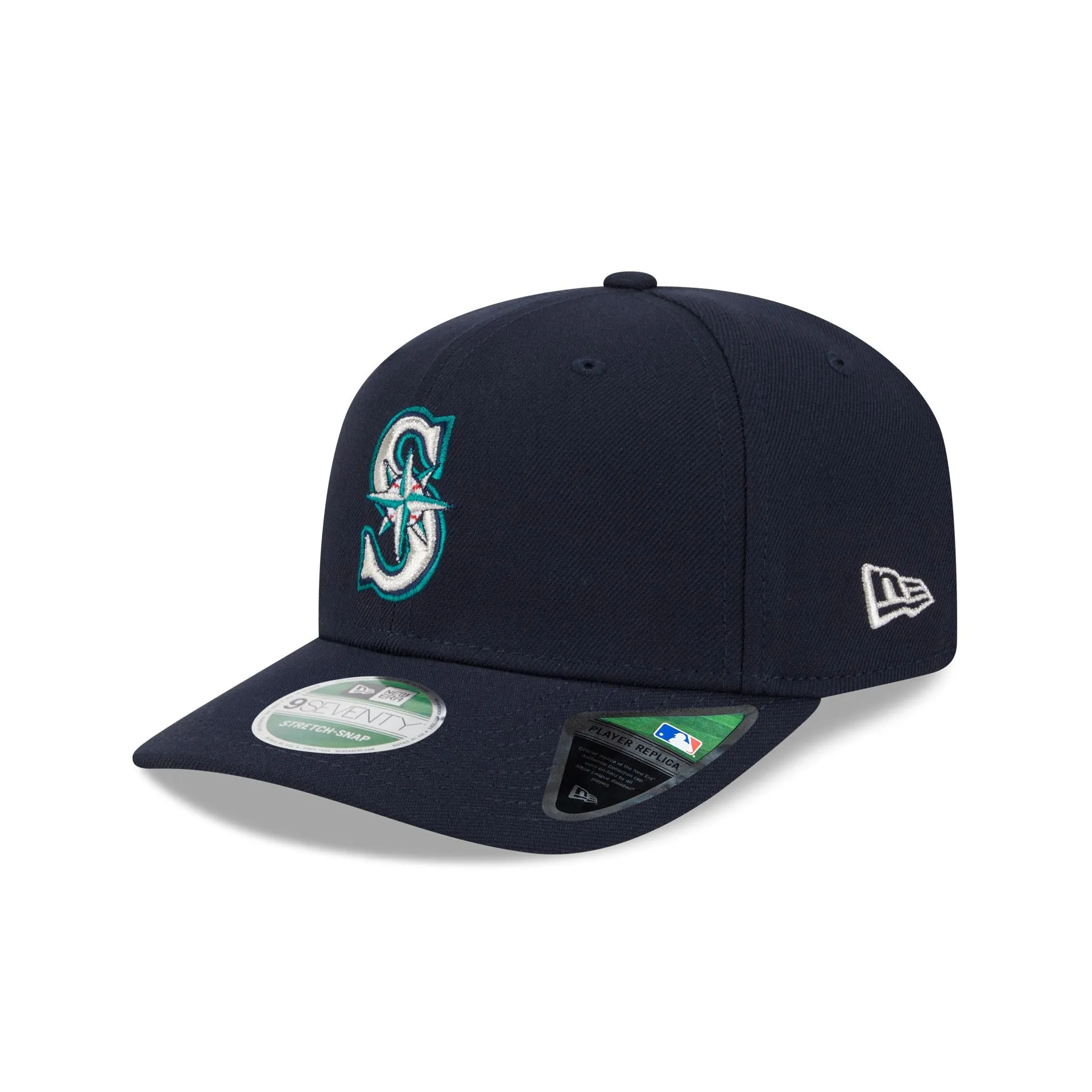 Seattle Mariners 50th Anniversary 9SEVENTY Stretch-Snap Hat sold by New Era product image thumbnail 4