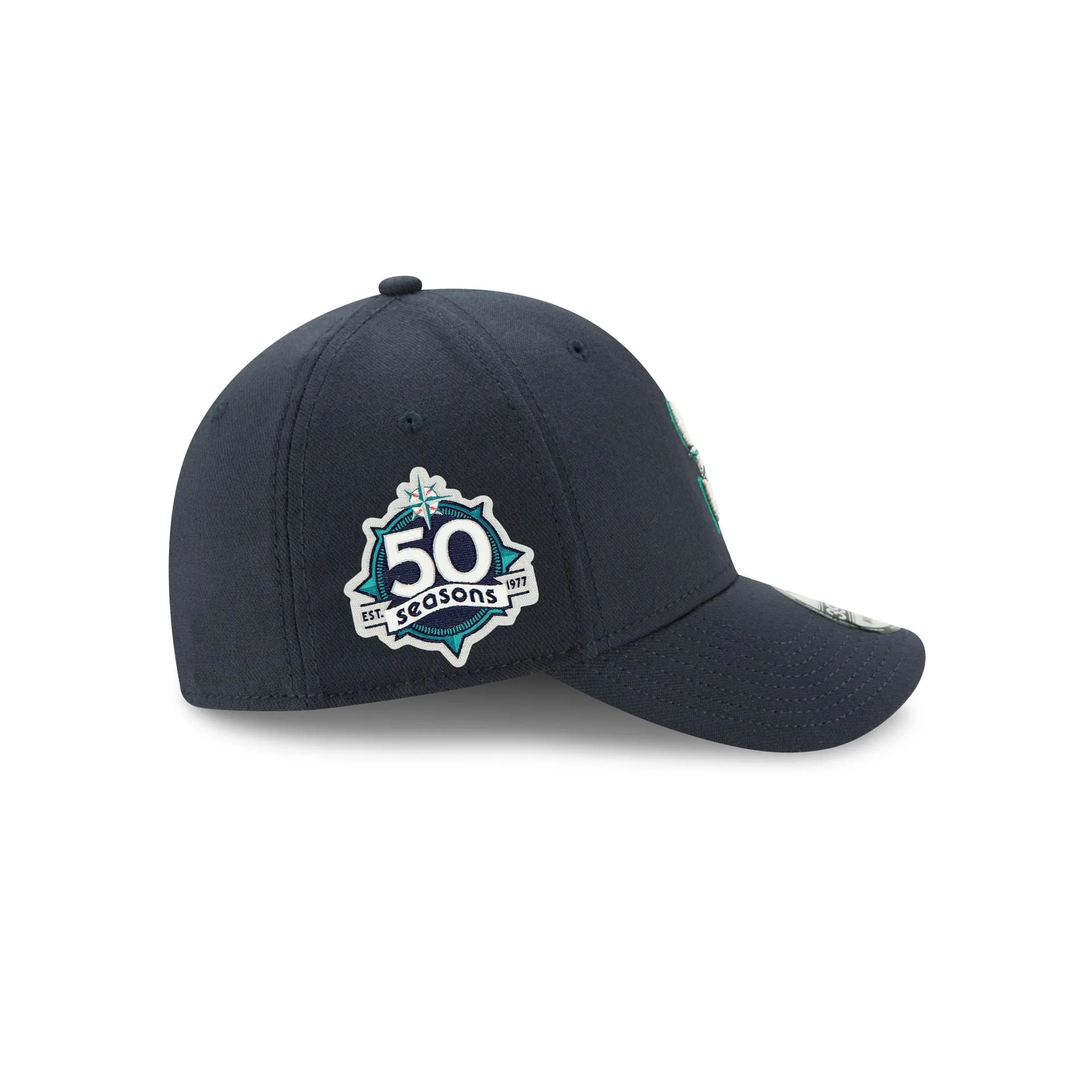 Seattle Mariners 50th Anniversary 39THIRTY Stretch Fit Hat sold by New Era product image thumbnail 4