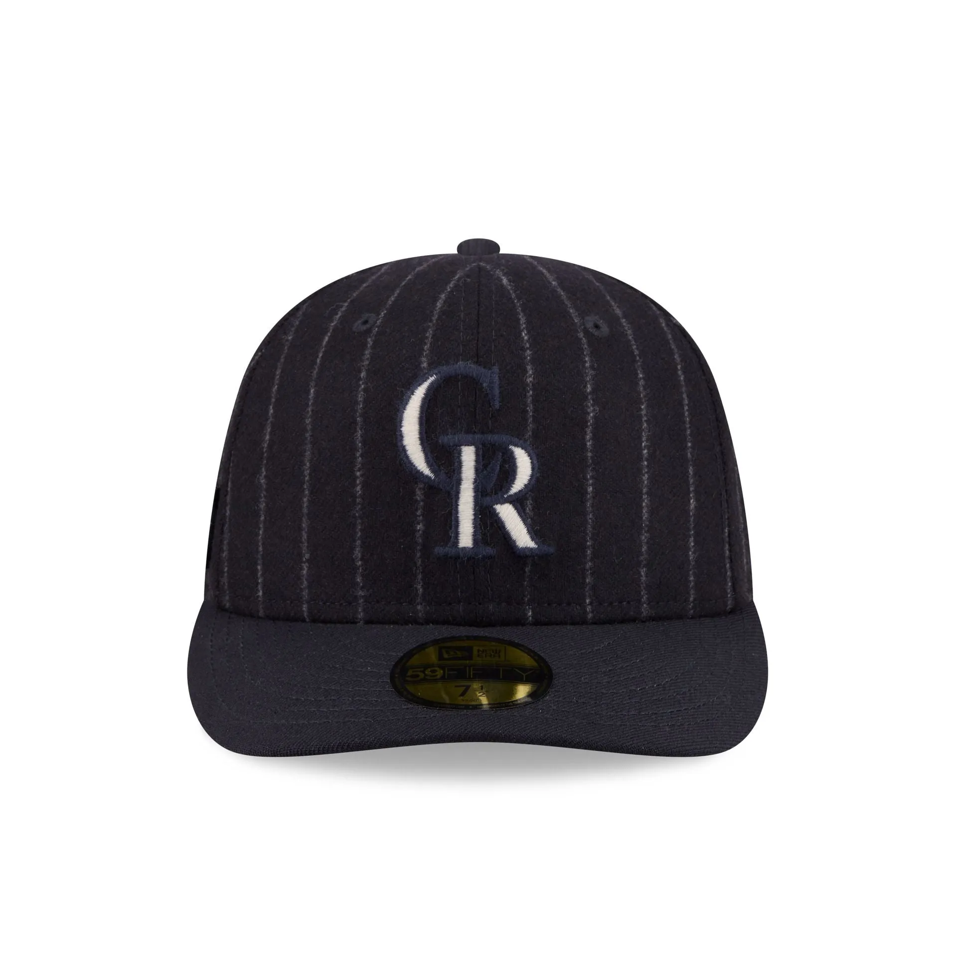 Colorado Rockies Pinstripe Merino & Cashmere Moon 59FIFTY Fitted Hat sold by New Era product image thumbnail 2