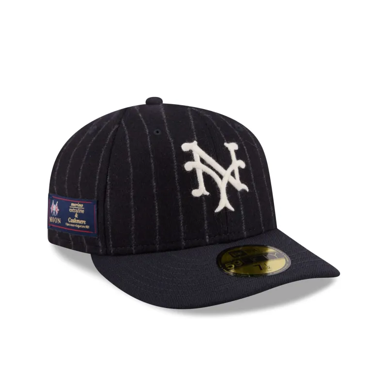 New York Giants Pinstripe Merino & Cashmere Moon 59FIFTY Fitted Hat sold by New Era