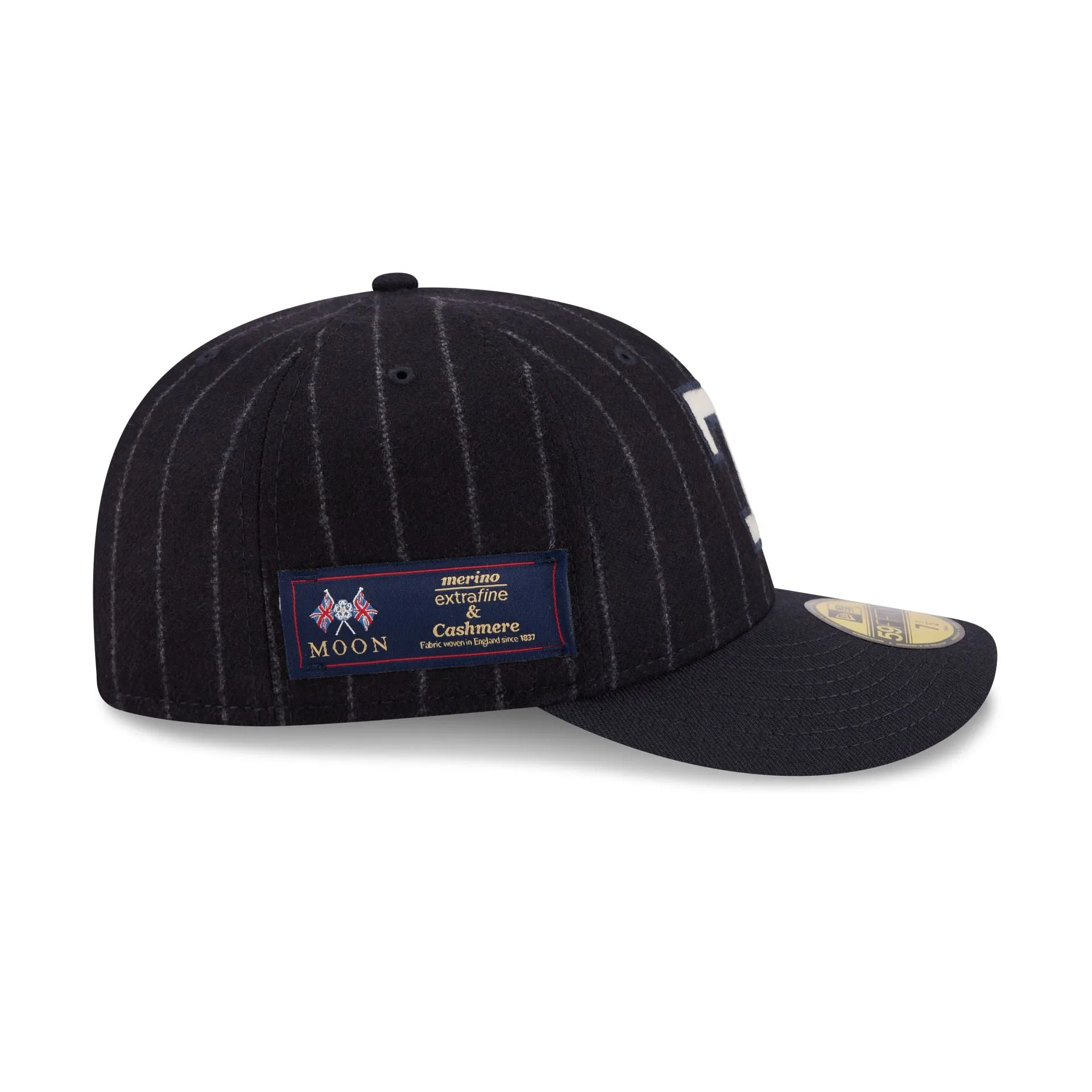 Texas Rangers Pinstripe Merino & Cashmere Moon 59FIFTY Fitted Hat sold by New Era product image thumbnail 4