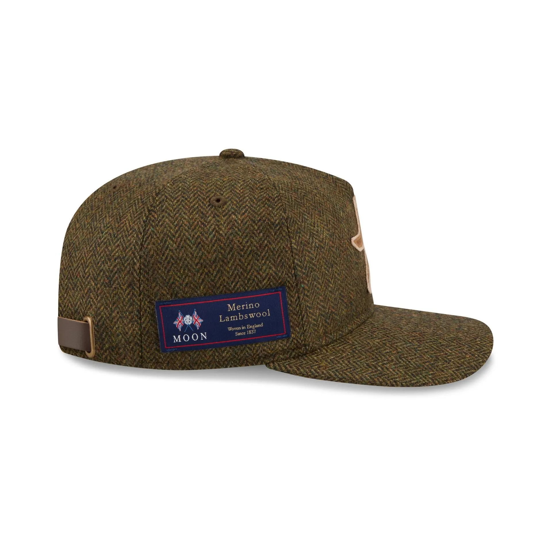 Houston Astros Olive Merino Lambswool Moon 19TWENTY Adjustable Hat sold by New Era product image thumbnail 4
