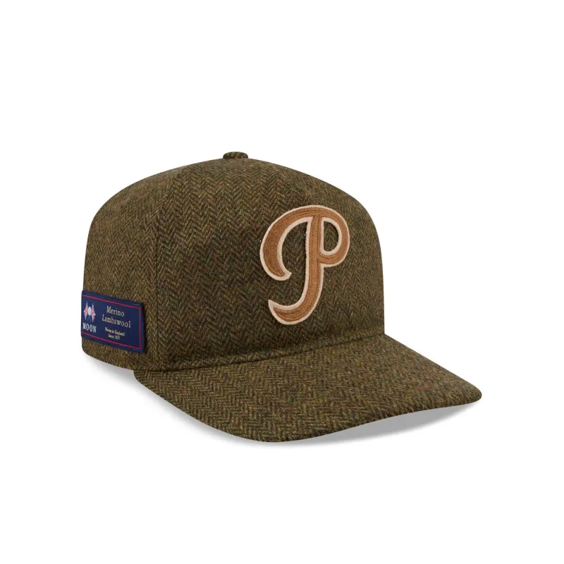 Pittsburgh Pirates Olive Merino Lambswool Moon 19TWENTY Adjustable Hat sold by New Era