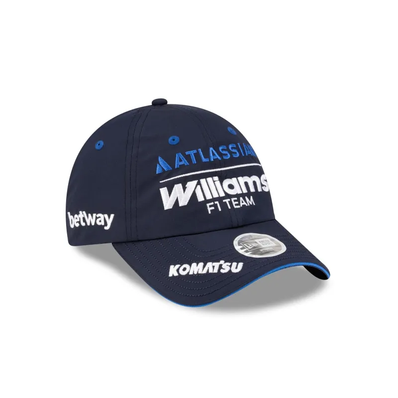 Atlassian Williams F1 Team Team Line Women's Open Back Ponytail Hat Hat sold by New Era