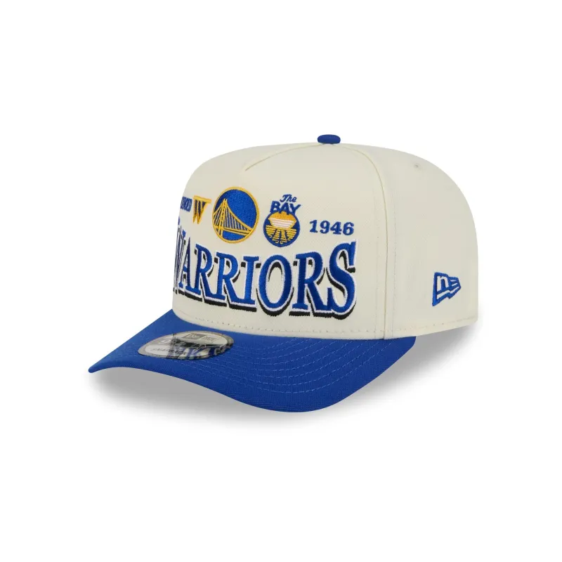 Golden State Warriors All-Star Game Established 9FIFTY A-Frame Snapback Hat sold by New Era