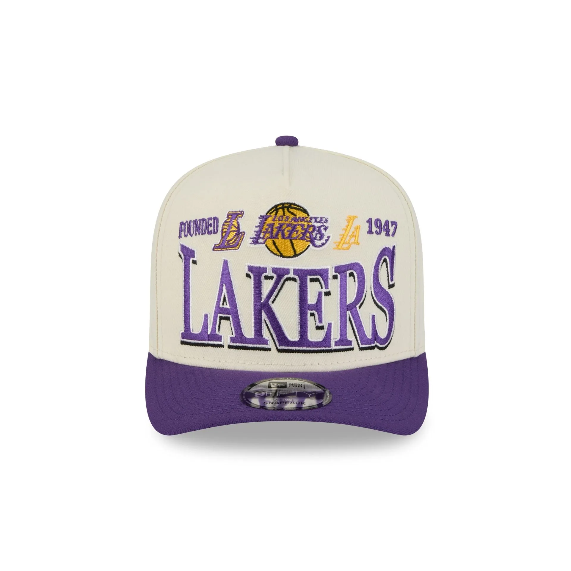 Los Angeles Lakers All-Star Game Established 9FIFTY A-Frame Snapback Hat sold by New Era product image thumbnail 2