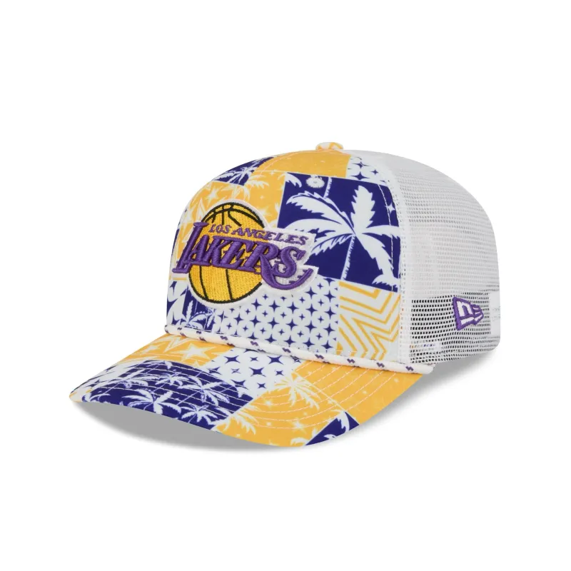 Los Angeles Lakers 2026 All-Star Game Quilt 9SEVENTY Trucker sold by New Era