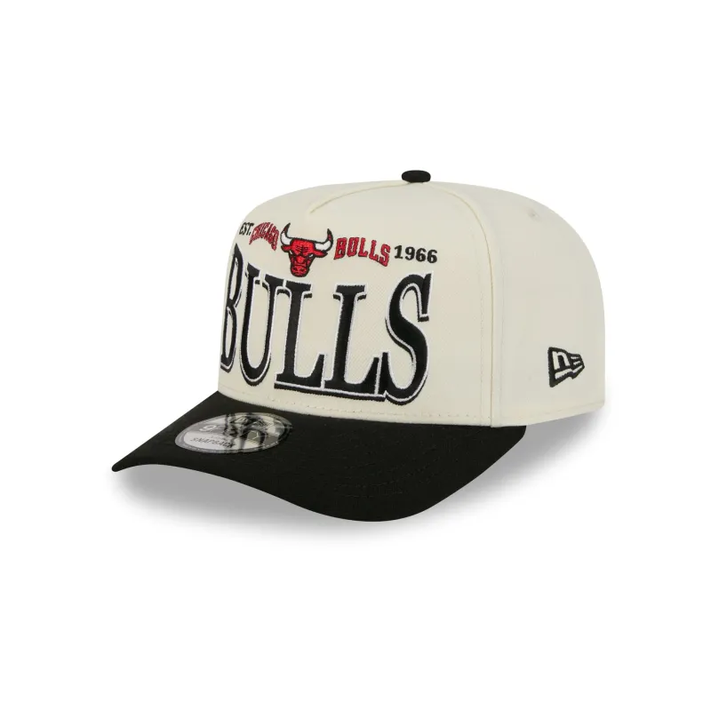 Chicago Bulls All-Star Game Established 9FIFTY A-Frame Snapback Hat sold by New Era