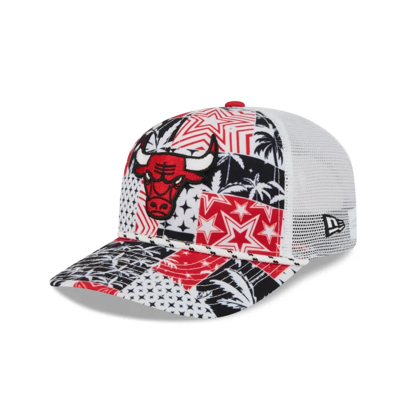 Chicago Bulls 2026 All-Star Game Quilt 9SEVENTY Trucker sold by New Era