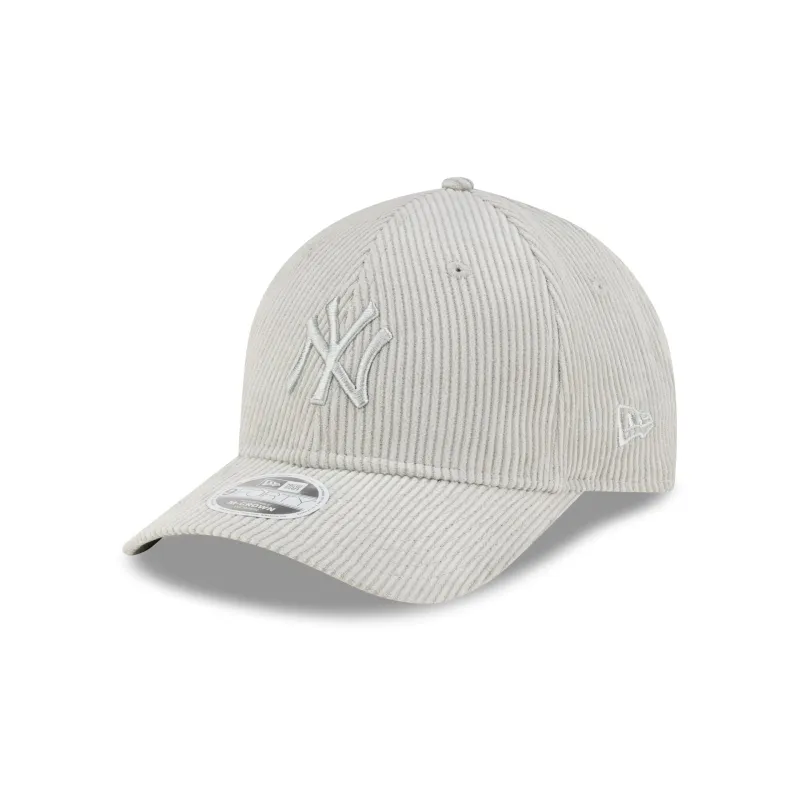 New York Yankees Pastel Cord Women's 9FORTY M-Crown Adjustable Hat made by New Era