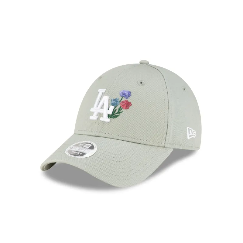 Los Angeles Dodgers Floral Icon Women's 9FORTY Adjustable Hat sold by New Era