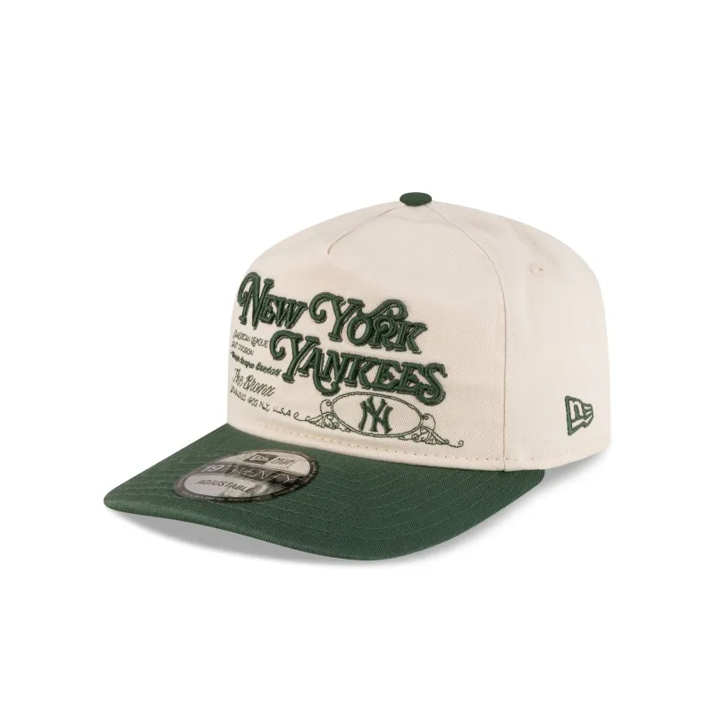 New York Yankees Washed Graphic Cilantro 19TWENTY Adjustable Hat made by New Era