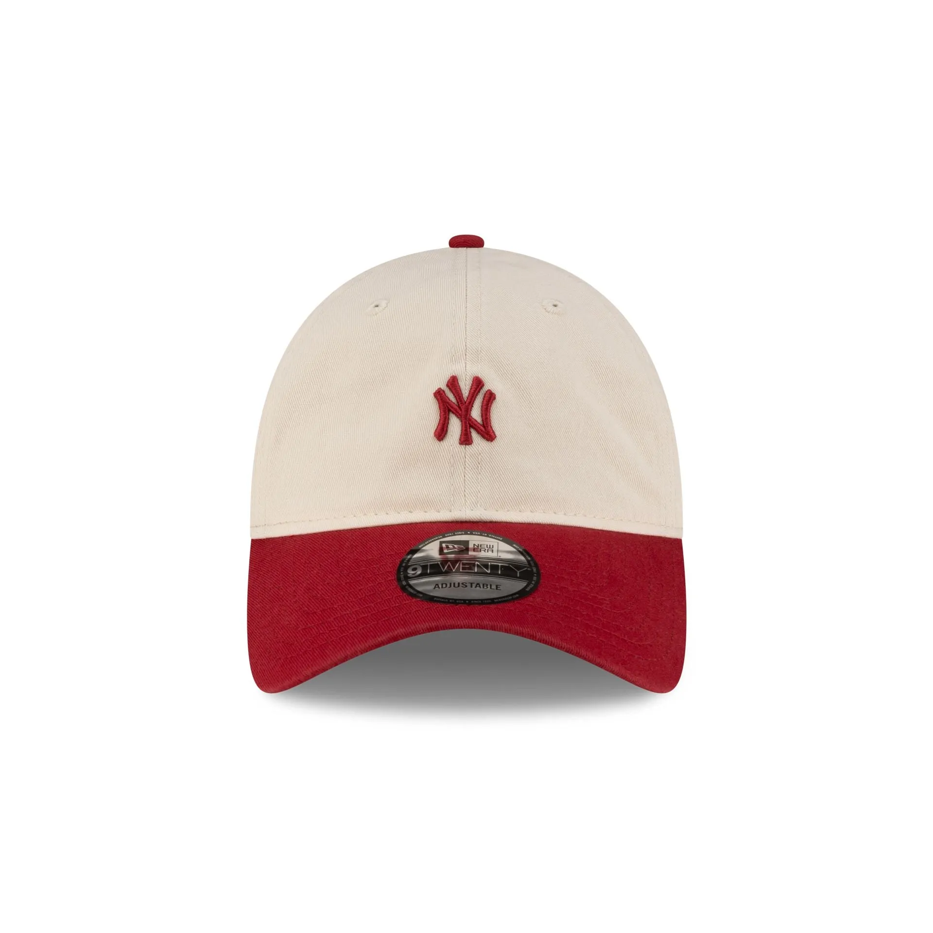 New York Yankees Mini Logo Red 9TWENTY Adjustable Hat sold by New Era product image thumbnail 2