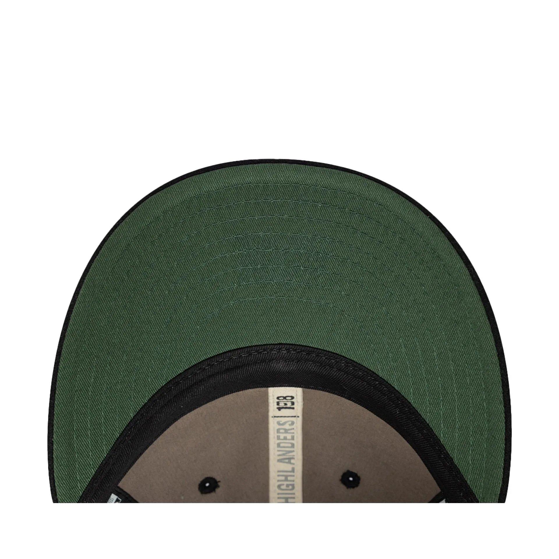 New York Highlanders Black Melton Wool Heritage Series Retro Crown 9FIFTY Strapback Hat sold by New Era product image thumbnail 5