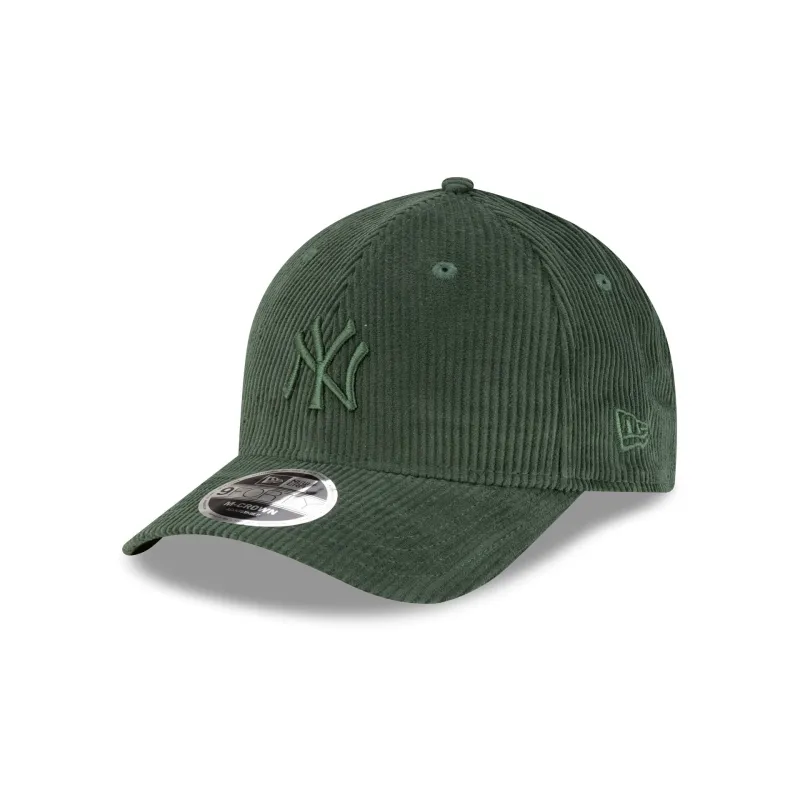New York Yankees Cilantro Green Corduroy 9FORTY M-Crown Adjustable Hat sold by New Era