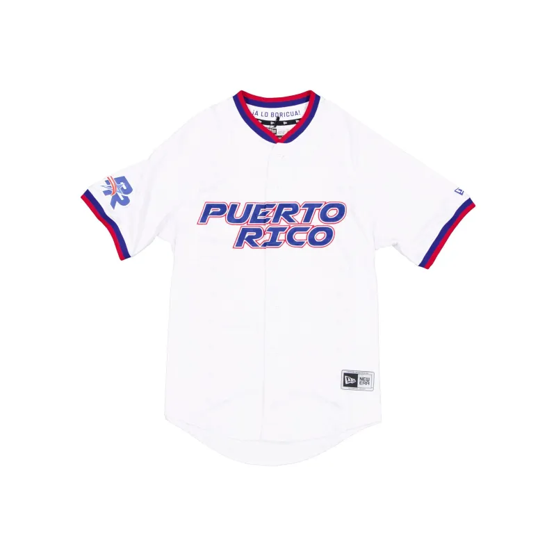 Puerto Rico Home White Jersey sold by New Era