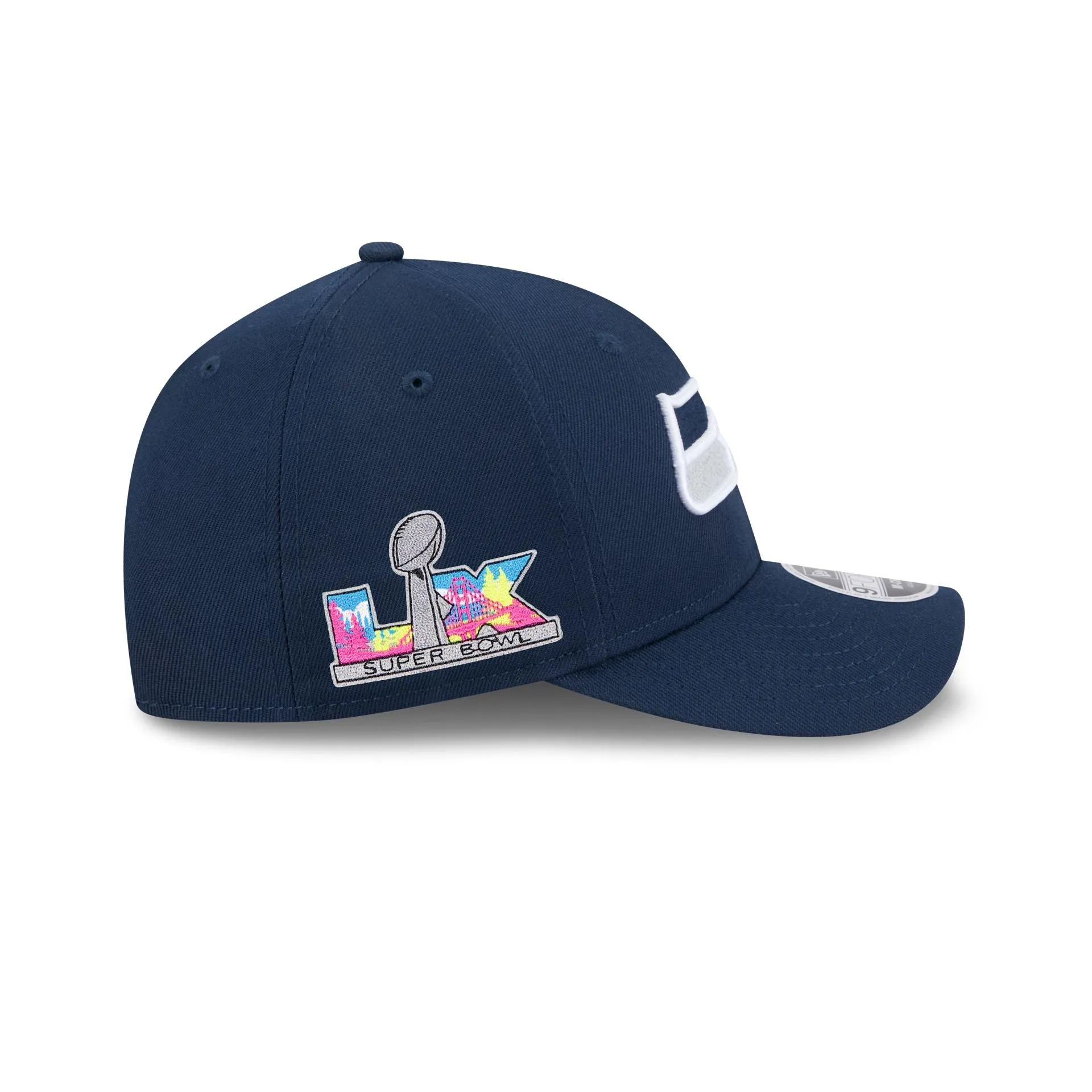 Seattle Seahawks Super Bowl LX Participation Sidepatch 9FORTY M-Crown Snapback Hat sold by New Era product image thumbnail 4