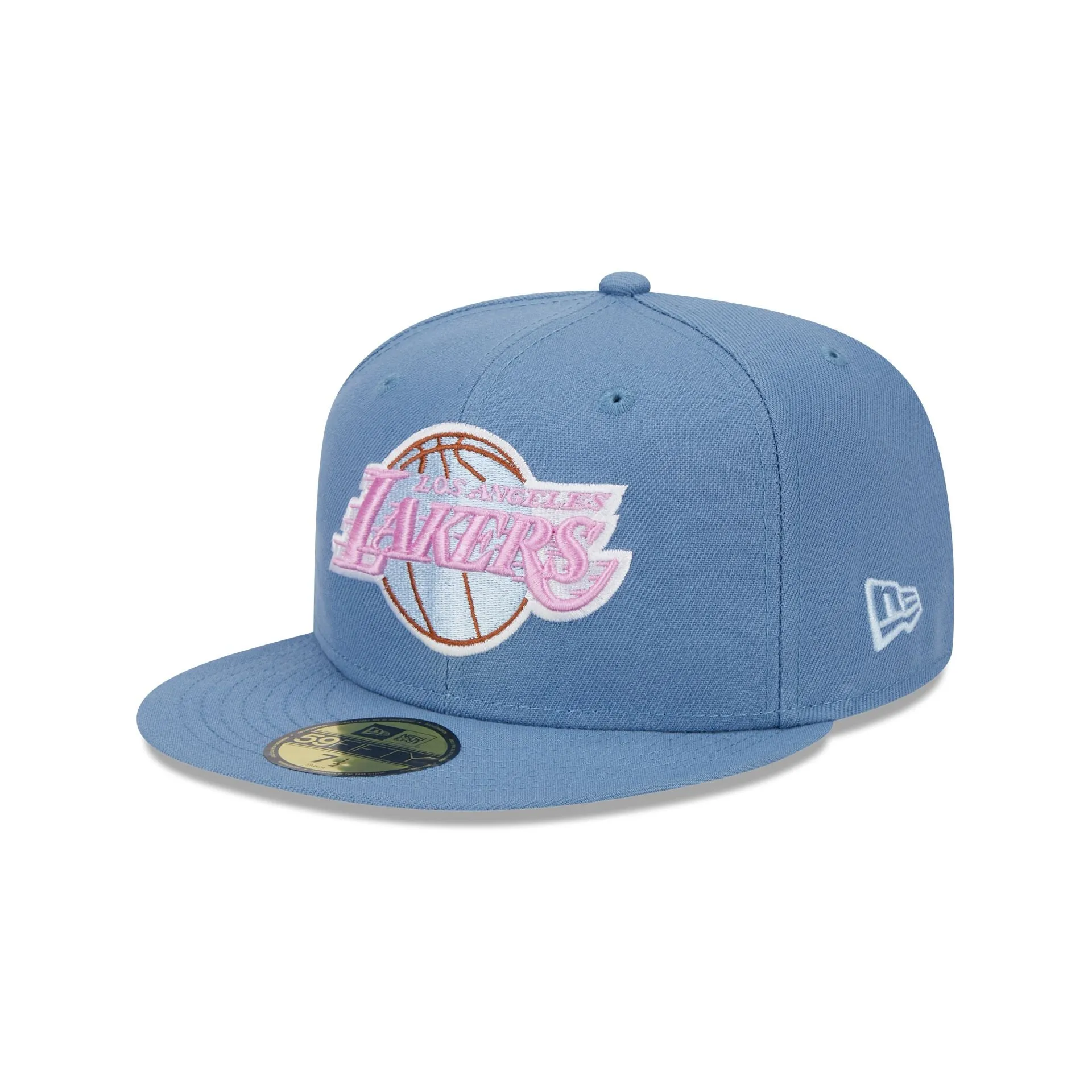 Los Angeles Lakers Color Pack Faded Blue 59FIFTY Fitted Hat sold by New Era product image thumbnail 3