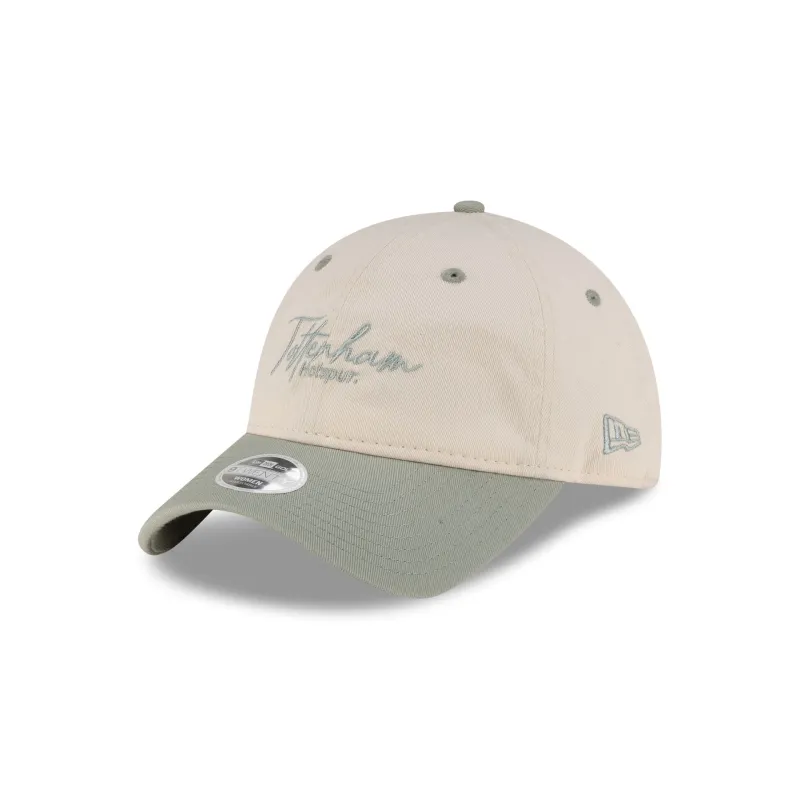 Tottenham Hotspur FC Wordmark Pastel Green Women's 9TWENTY Adjustable Hat made by New Era