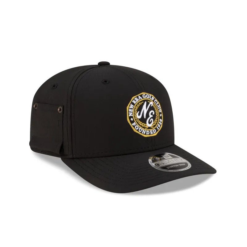 New Era Cap Golf Club Black 9SEVENTY Stretch-Snap Hat sold by New Era