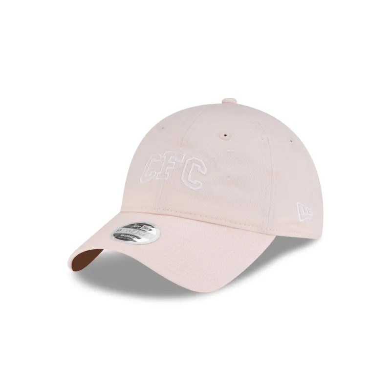 Chelsea FC Pastel Pink Women's 9TWENTY Adjustable Hat made by New Era