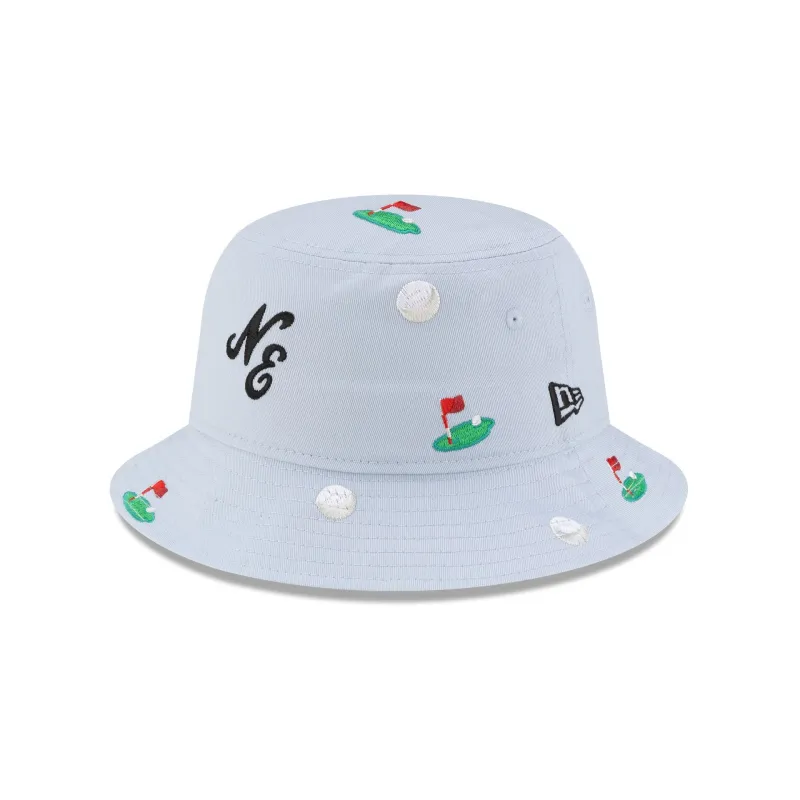 New Era Cap Golf Club All Over Print Bucket Hat Hat sold by New Era