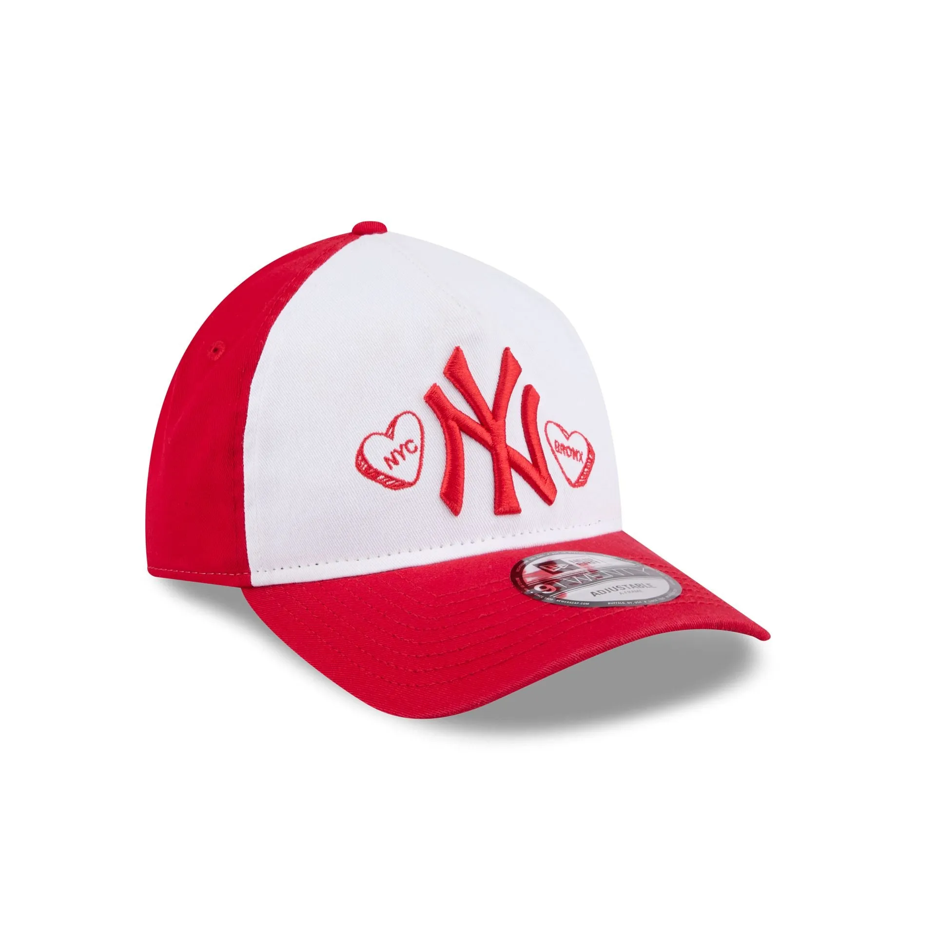 New York Yankees Conversation Hearts 9TWENTY A-Frame Adjustable Hat sold by New Era product image thumbnail 3