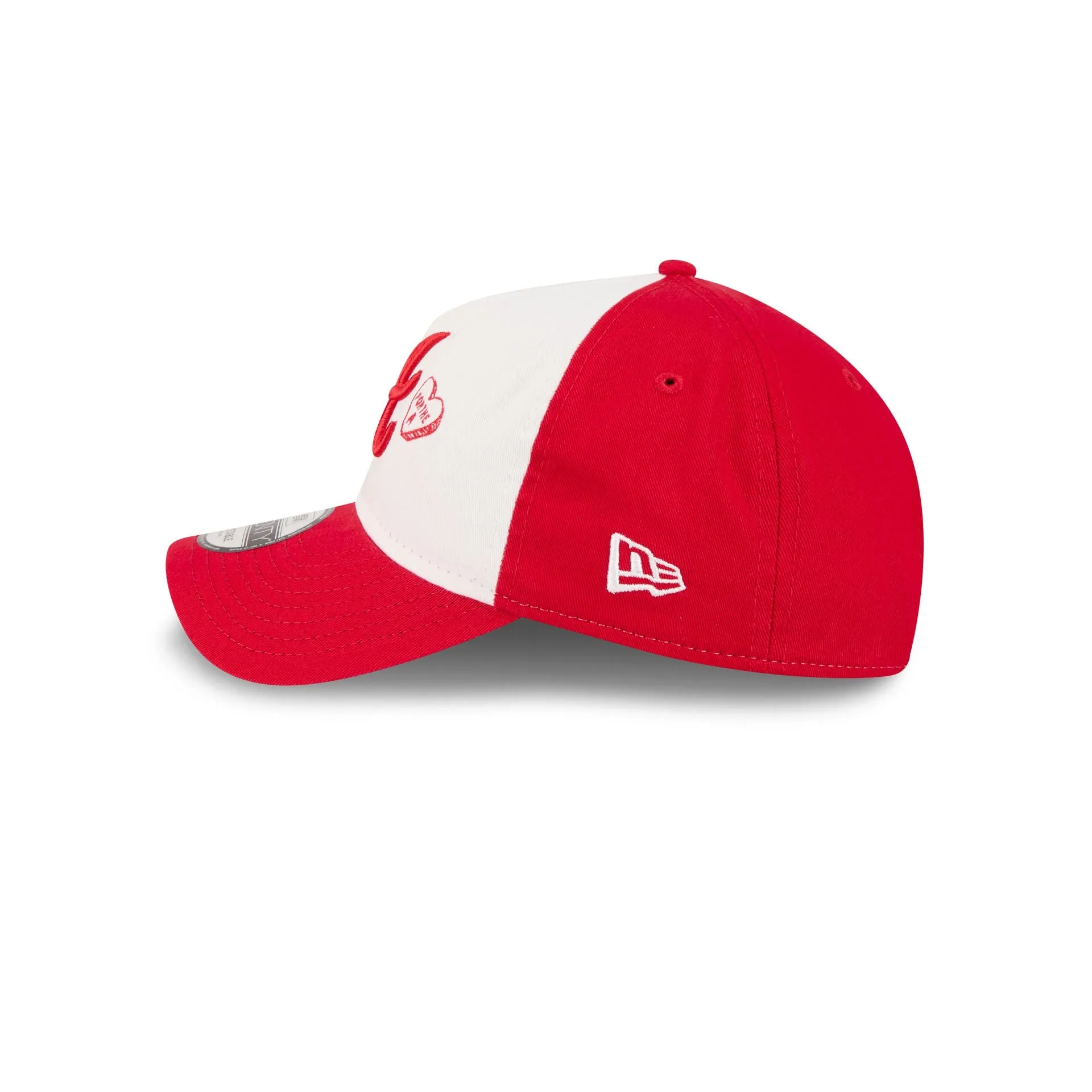 Atlanta Braves Conversation Hearts 9TWENTY A-Frame Adjustable Hat sold by New Era product image thumbnail 4
