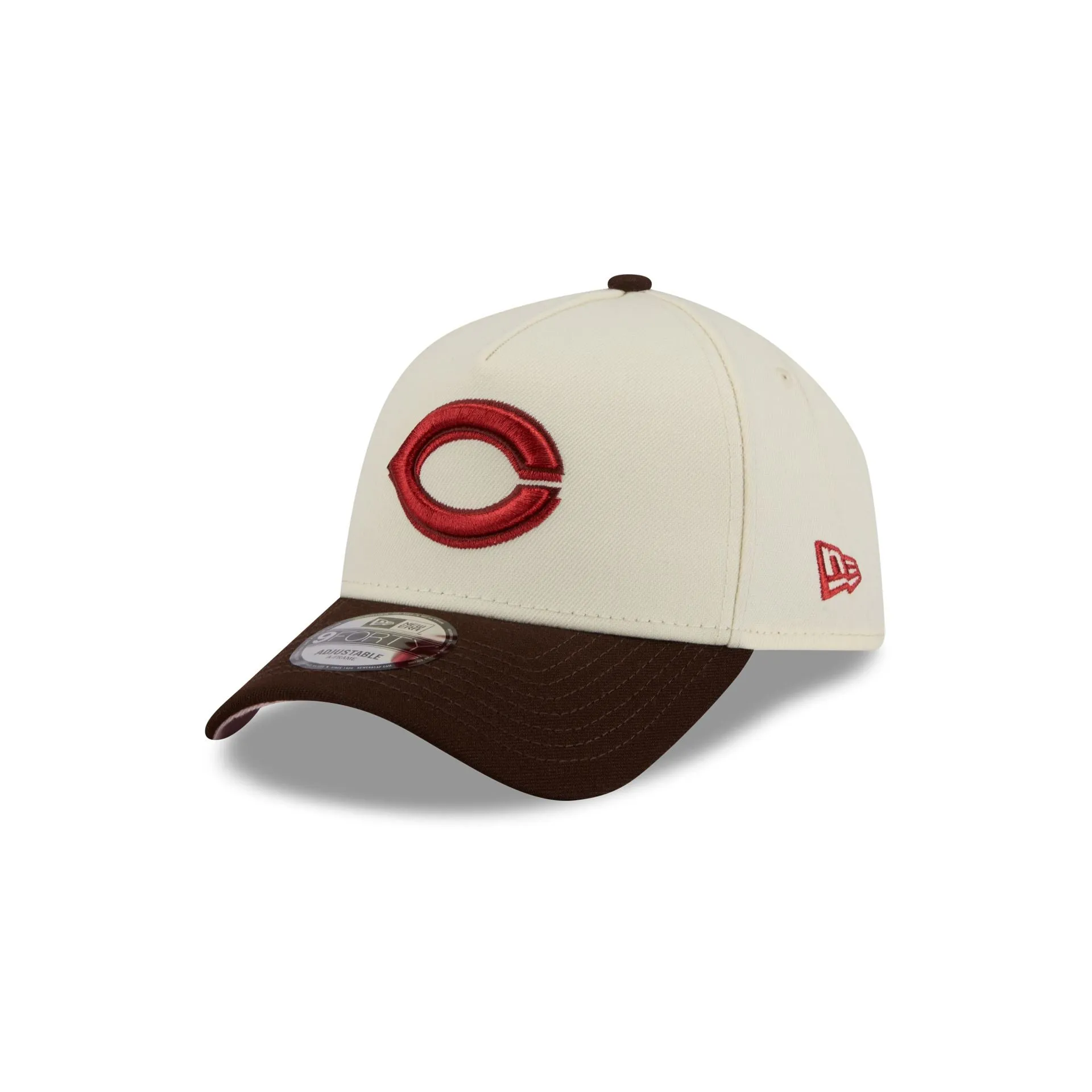 Cincinnati Reds City Script 9FORTY A-Frame Snapback Hat sold by New Era product image thumbnail 3
