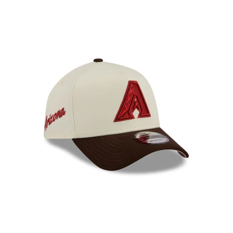 Arizona Diamondbacks City Script 9FORTY A-Frame Snapback Hat sold by New Era