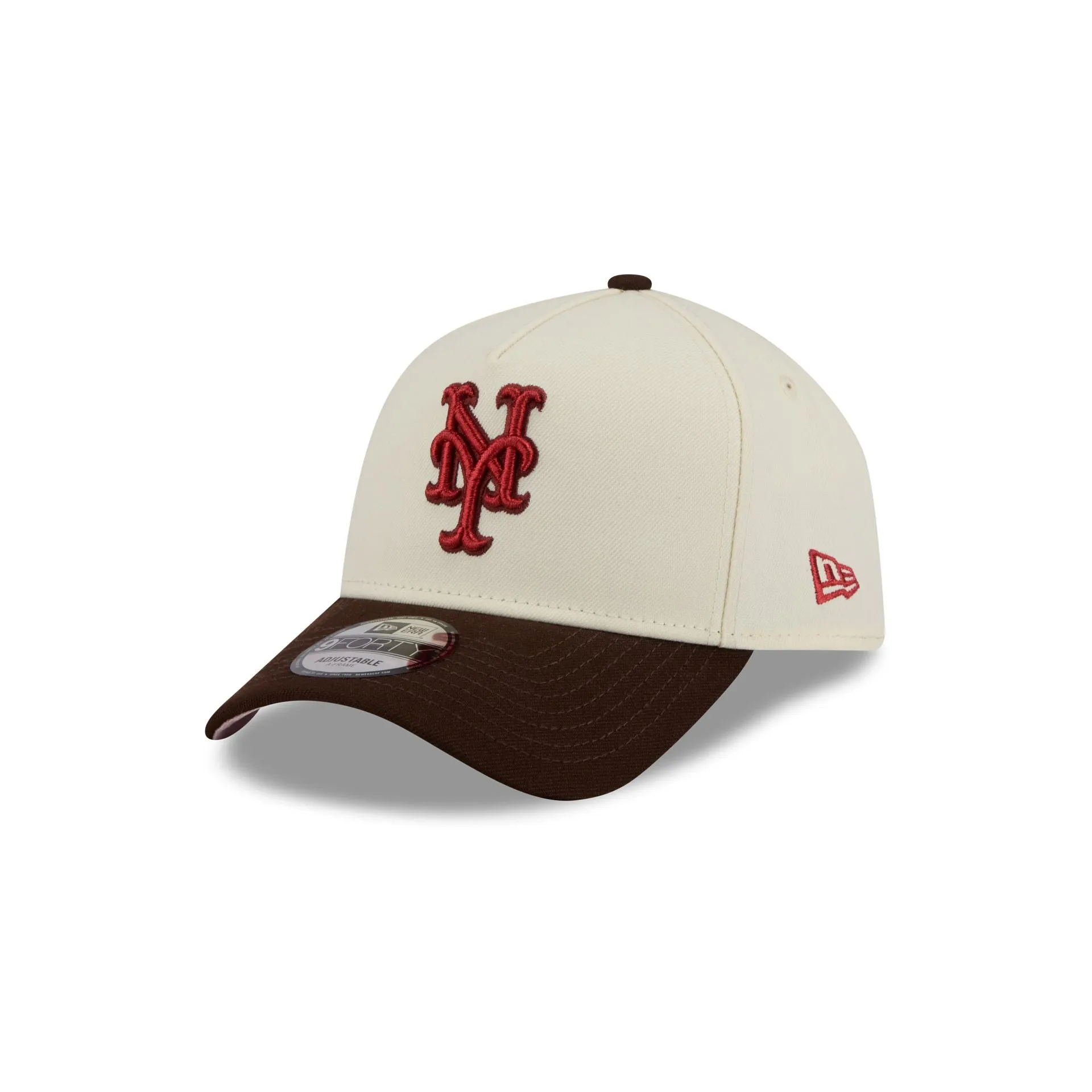 New York Mets City Script 9FORTY A-Frame Snapback Hat sold by New Era product image thumbnail 3