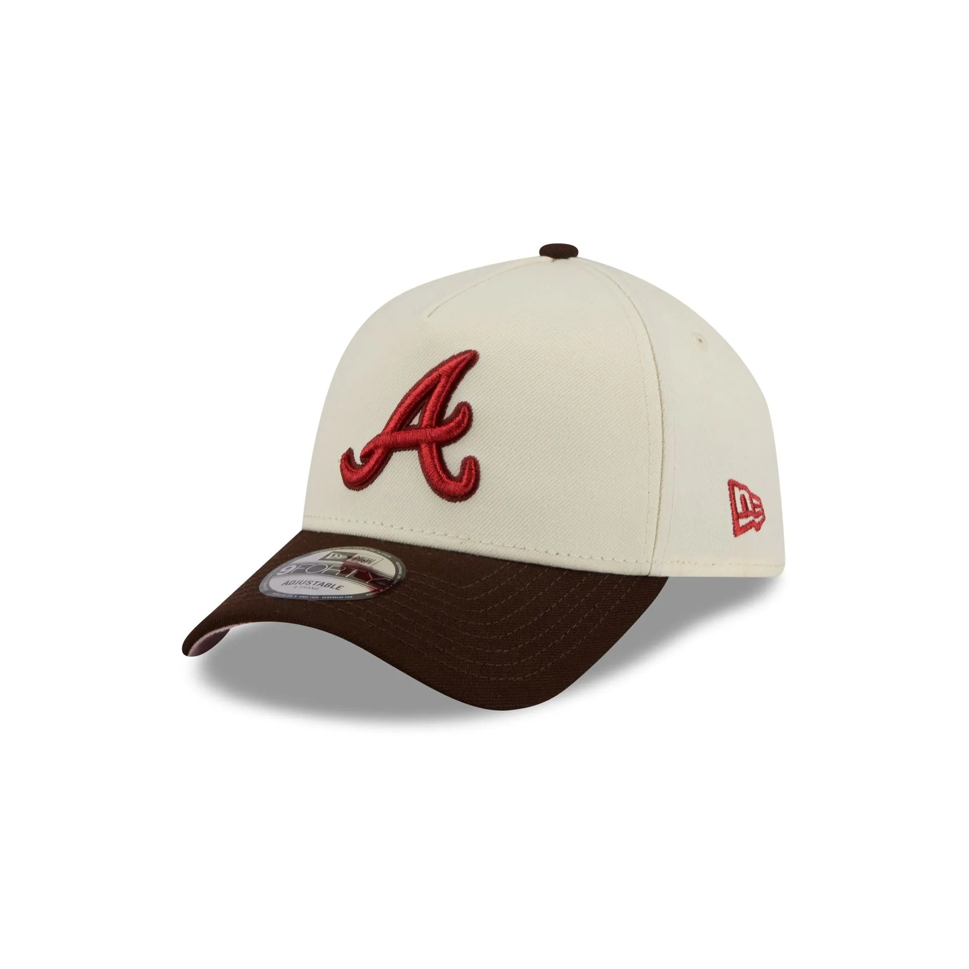 Atlanta Braves City Script 9FORTY A-Frame Snapback Hat sold by New Era product image thumbnail 3