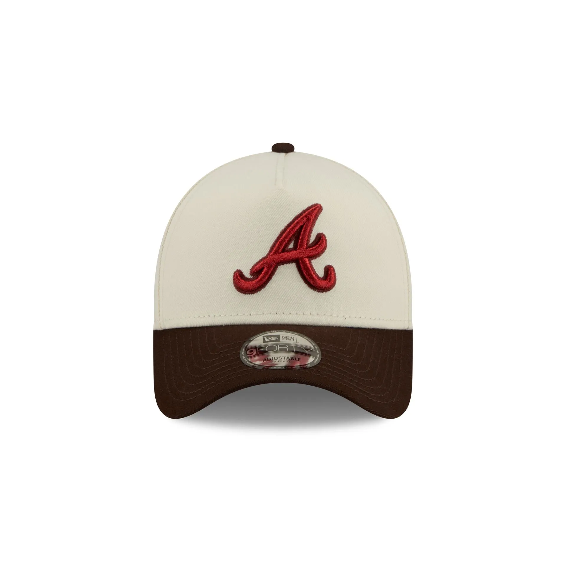 Atlanta Braves City Script 9FORTY A-Frame Snapback Hat sold by New Era product image thumbnail 2